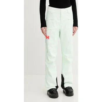 Lyžařské kalhoty Helly Hansen POWDERQUEEN 65925 zelená 07X, vel. M