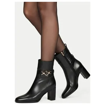 Dámské kozačky Polokozačky Eva Minge EO-YARA-687-0602 Černá 40