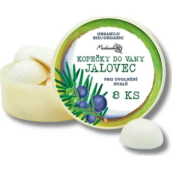 Medarek | Kopečky do vany s vůní jalovce Počet: 8 kusů uvolnění svalů • pravěká sůl z Utahu • bio bambucké máslo • 100% přírodní