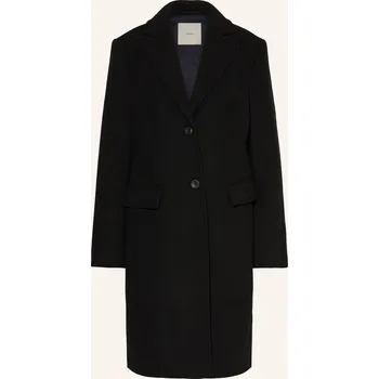 Dámské oblečení Calvin Klein Dámský Vlněný Kabát, černá, 42