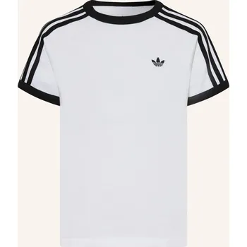 Adidas Originals Dětské Tričko 3-Streifen, bílá / černá, 164