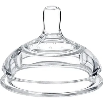 Savička Haakaa antikolikový dudlík na kojenecké láhve 2 ks, S