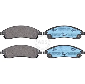 Brzdová destička Sada brzdových destiček, vždy 4 kusy v sadě A.B.S. 37570
