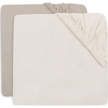 Prostěradlo Prostěradlo napínací 140/150 x 70/75 cm 2 ks Oatmeal/Sand