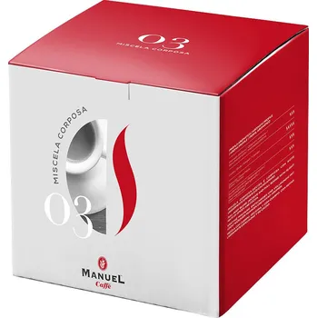 Manuel Caffé Manuel Kapsle Nespresso 50 ks Miscela Corposa