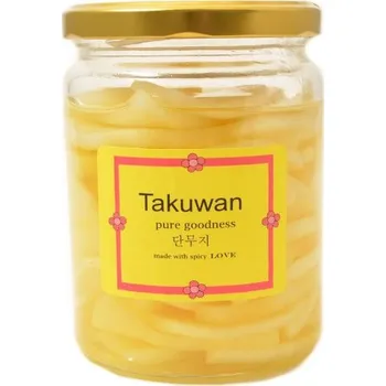 Zelenina KimchiLove Takuwan - nakládaná ředkev 490 g