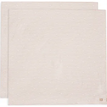 Pleny zavinovací 2ks 115x115 cm Miffy Stripe Biscuit