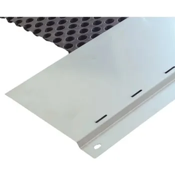 Podlahová lišta Covernit Ukončovací lišta NEREZ VENTI lišta VENTi N nerez soklová 200 cm