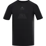 Alpine Pro MOLS ČERNÁ PÁNSKÉ FUNKČNÍ TRIKO S REFLEXNÍMI PRVKY S