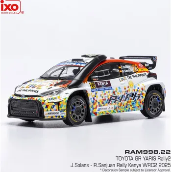autíčko Toyota GR Yaris Rally2 - Safari Rallye Kenia 2025 #23 Solans - Sanjuan 1:43 IXO