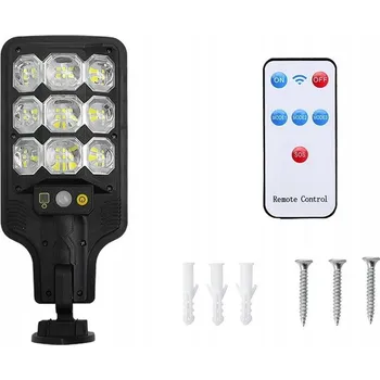 Venkovní osvětlení Verk 12372 solární venkovní osvětlení s pohybovým senzorem 63xLED