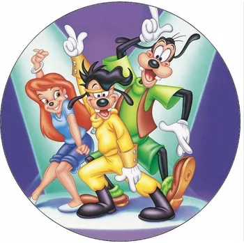 Přisada na vaření a pečení Jedlý papír Goofy a přátelé 19,5 cm