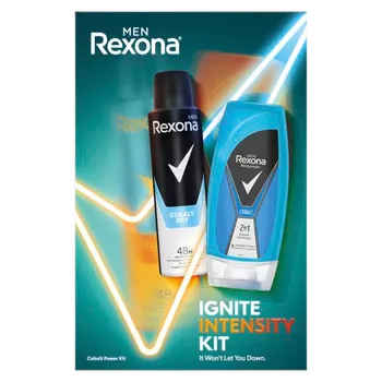 Kosmetická sada Rexona SG 2in1 Cobalt 250ml+Rexona AP spray 150ml