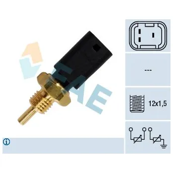 Čidlo automobilu Snímač teploty chladiva FAE 33721