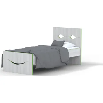 Postel BRADOP Dětská postel s úsměvem CASPER C108 krémová 90×200 Barevné provedení: CEZ - CREME ZELENÁ