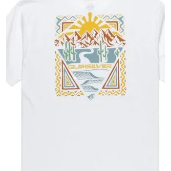 Pánské tričko TRIKO QUIKSILVER Ev Desert Waves - bílá - XL + při osobním odběru 712 Kč