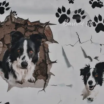 Úplet, Border kolie, ťapky (E) z 4,2m (Luxusní vzory z Turecka)