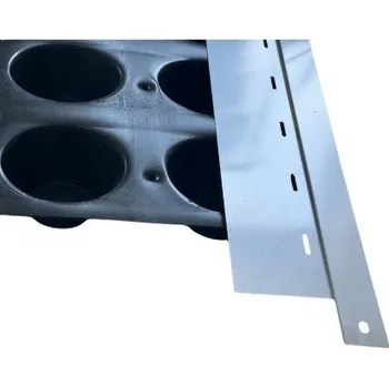 Podlahová lišta Covernit Ukončovací lišta NEREZ VENTI lišta VENTI T40 nerez 200 cm