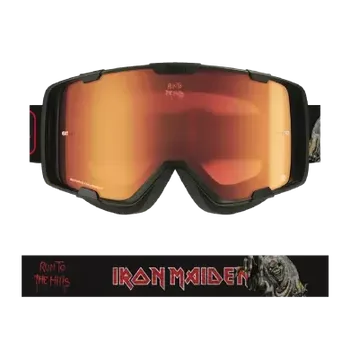 cyklistické brýle IRON MAIDEN Parker - Black / Notb / Red Chrome