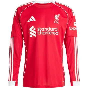Dres s dlouhým rukávem adidas FC Liverpool Long Sleeve Home Jersey 2025/26 jv6456 Velikost M