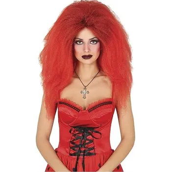 GUIRCA Červená paruka čarodějnice