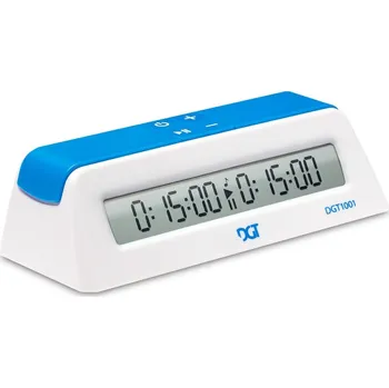 Příslušenství k deskovým hrám DGT 1001 šachové hodiny bílé