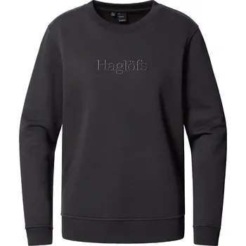 Dámská mikina Haglöfs Crewneck Barva: Černá, Velikost: XS