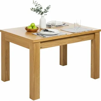 Jídelní stůl Bukový jídelní stůl MILANO rozkládací lakovaný Barevné provedení: Buk - rustikal, Rozměr stolu: 120-270/90 cm