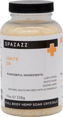 Směs solí do vířivky Spazazz Ignite Hemp