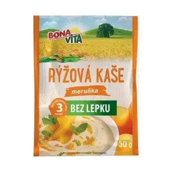 Rýžová kaše meruňka bez lepku 50 g