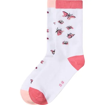 Esmara Kids Dětské ponožky s BIO bavlnou, 2 páry (bílá, 27-30)