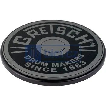 Gretsch Round Badge Practice Pads 12", Grey
