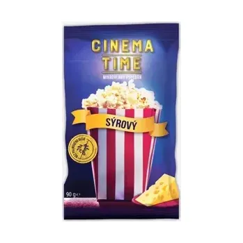 Slaná pochutina Mikrovlnný popcorn sýrový 90 g