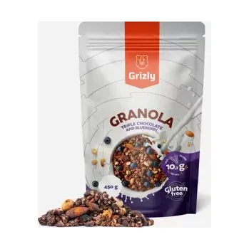 Čokoláda Granola hořká čokoláda s borůvkami