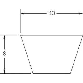 Rubena Klínový řemen 13x690 Li - 720 Lw AX27