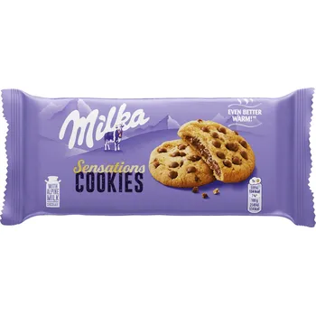 Milka Cookie Choco Inside 156g (Kartonové balení : 12 ks)