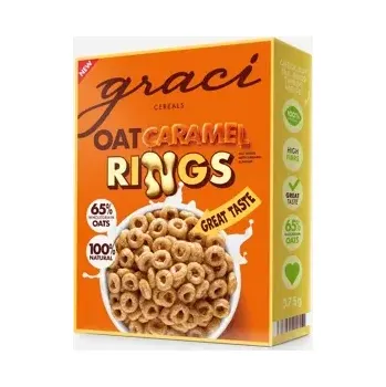 Cereální kroužky s karamelovou příchutí