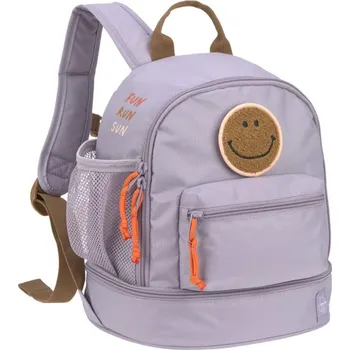 Dětský batoh LÄSSIG Mini Backpack Little Gang 2025 lilac (Německá značka LÄSSIG je lídrem v prodeji doplňků pro maminky a děti v západní Evropě. Jejich výrobky se vyznačují velmi vysokou úrovní zpracování a také praktičností, díky které si výrobky této značky oblíbili