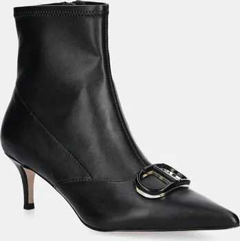 Dámské kozačky Kožené kotníkové boty Twinset 252TCP034.00006 černá 99X, EUR 41