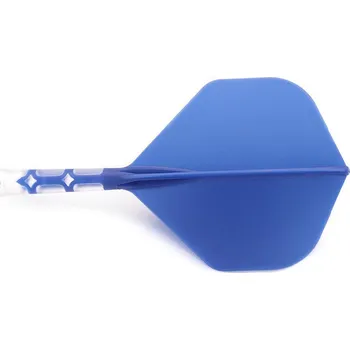 Šipka Cuesoul ROST T19 průhledně modré, No2 letky a střední násadky