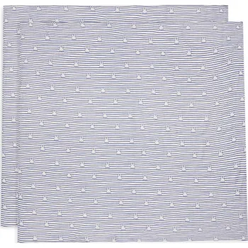 Pleny zavinovací 2ks 115x115 cm Miffy Stripe Navy