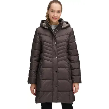 Dámský kabát BETTY BARCLAY dámská bunda šedohnědá