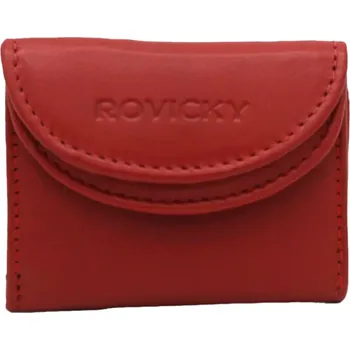 Dámská kožená peněženka červená - Rovicky Mína červená