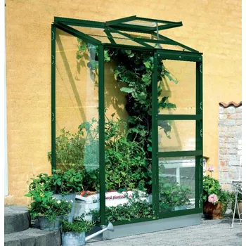 Skleník Halls Altan 1,3 m x 0,7 m, černá, standardní sklo 3 mm | sleva 3% | cena za ks