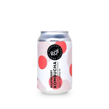 Limonáda Roy kombucha BIO - malinová 330ml