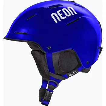 Lyžařská helma Neon Alpha royal blue/white