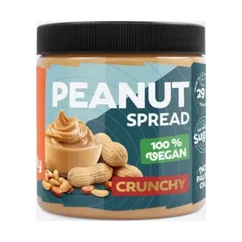 Arašídové máslo crunchy 100% 6 x 500 g