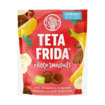 Bonbon Choco Smoothies pravé banány a jahody v mléčné čokoládě