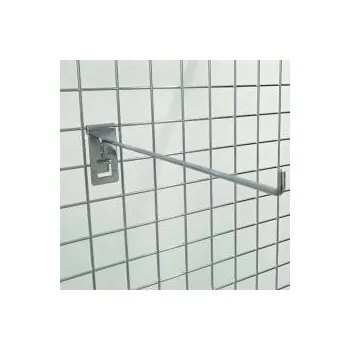 Prodejní regál SÍŤ 5 háček L, délka 300 mm DREAM, chrom