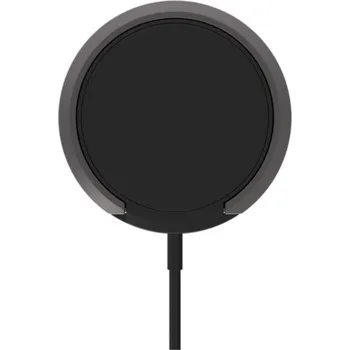 Bezdrátová MagSafe nabíječka s výklopným stojánkem pro iPhone / AirPods - 15W - černá